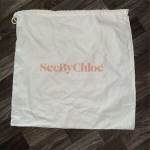See By Chloé Women's White Fashionable Dust Bag 17"x17"‎